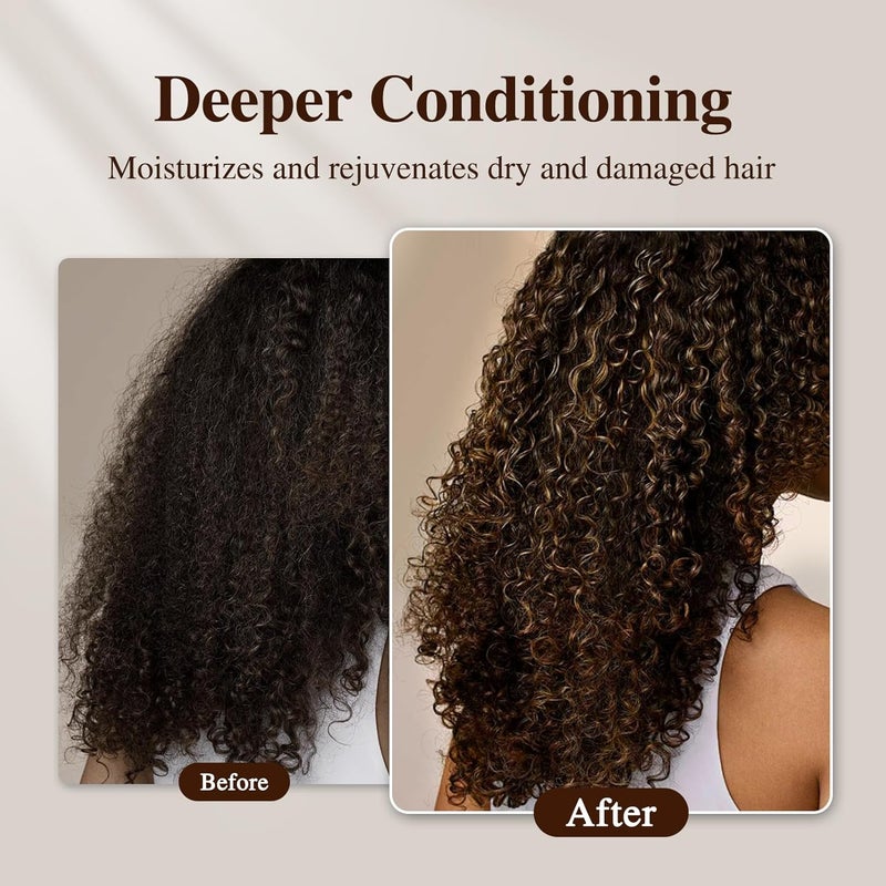 aopow Heat Cap Leopard Thermal Steam Cap - 10-Level Heating for Deep Conditioning Natural and Black Hair at Home - Image 3